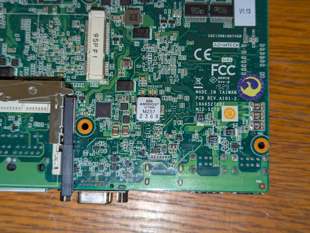 Advantech MIO-5270 AMD G- Series 3.5" MI/O-Compact SBC; untested