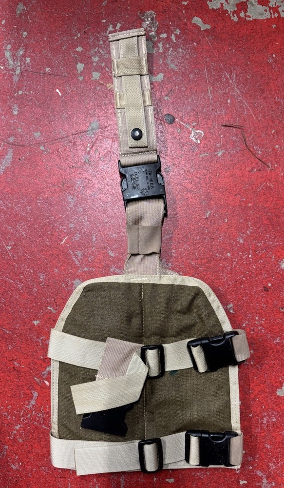 USGI Single Point MOLLE/BELT Drop Leg Panel DCU Pattern