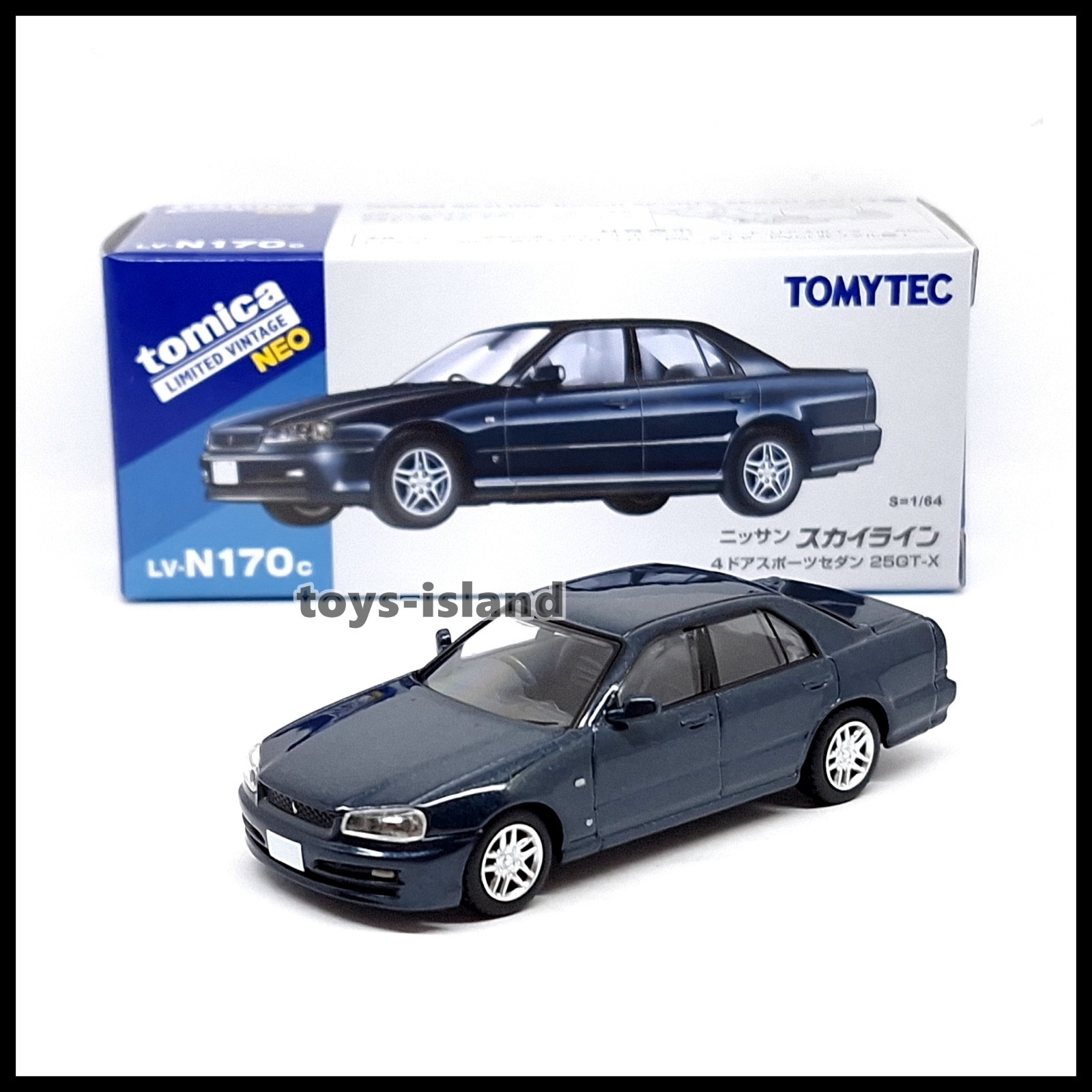 Tomica Limited Vintage LV-N170c NISSAN SKYLINE 4DOOR SPORTS SEDAN 25GT-X TOMYTEC