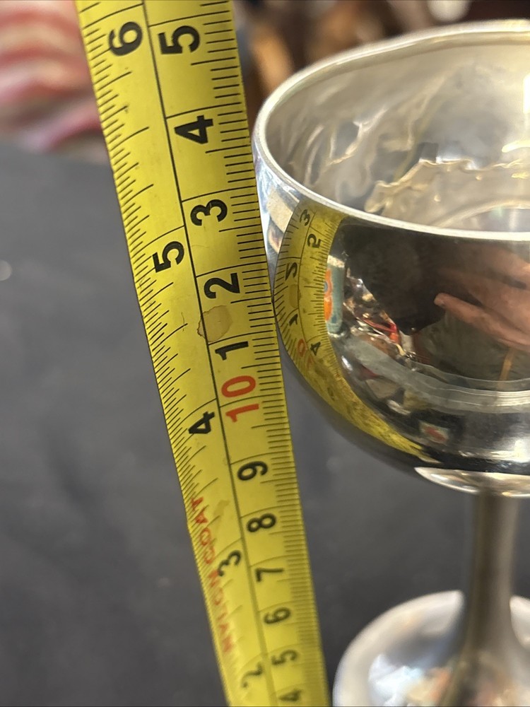 Antique Solid Silver Goblet Sheffield 1926 JDWD 76g 13cm Hight