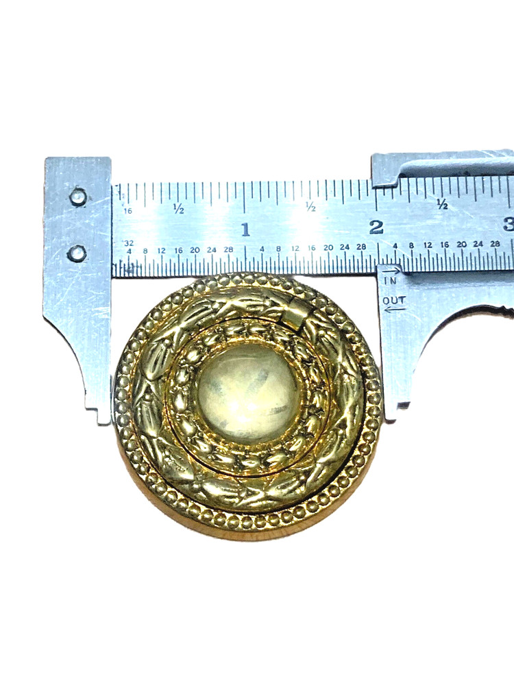 Ring Drawer Pull Colonial Revival Brass 2" Solid Cast Brass