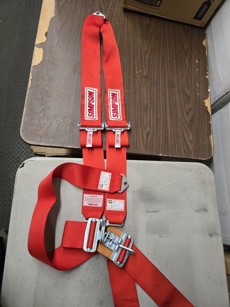 4 Point V belt Simpson Red