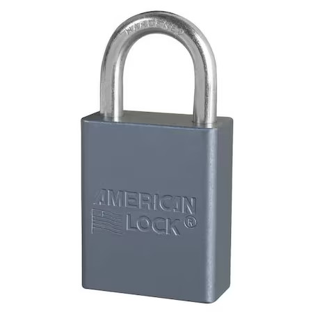 American Lock A30 Padlock, Keyed Different, Standard Shackle, Rectangular