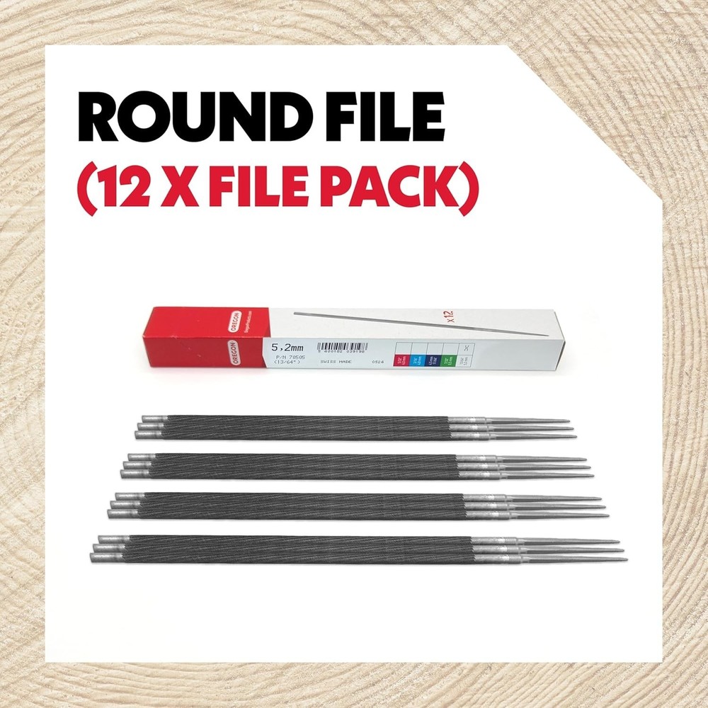 High-Quality Chainsaw Files 12 Pack