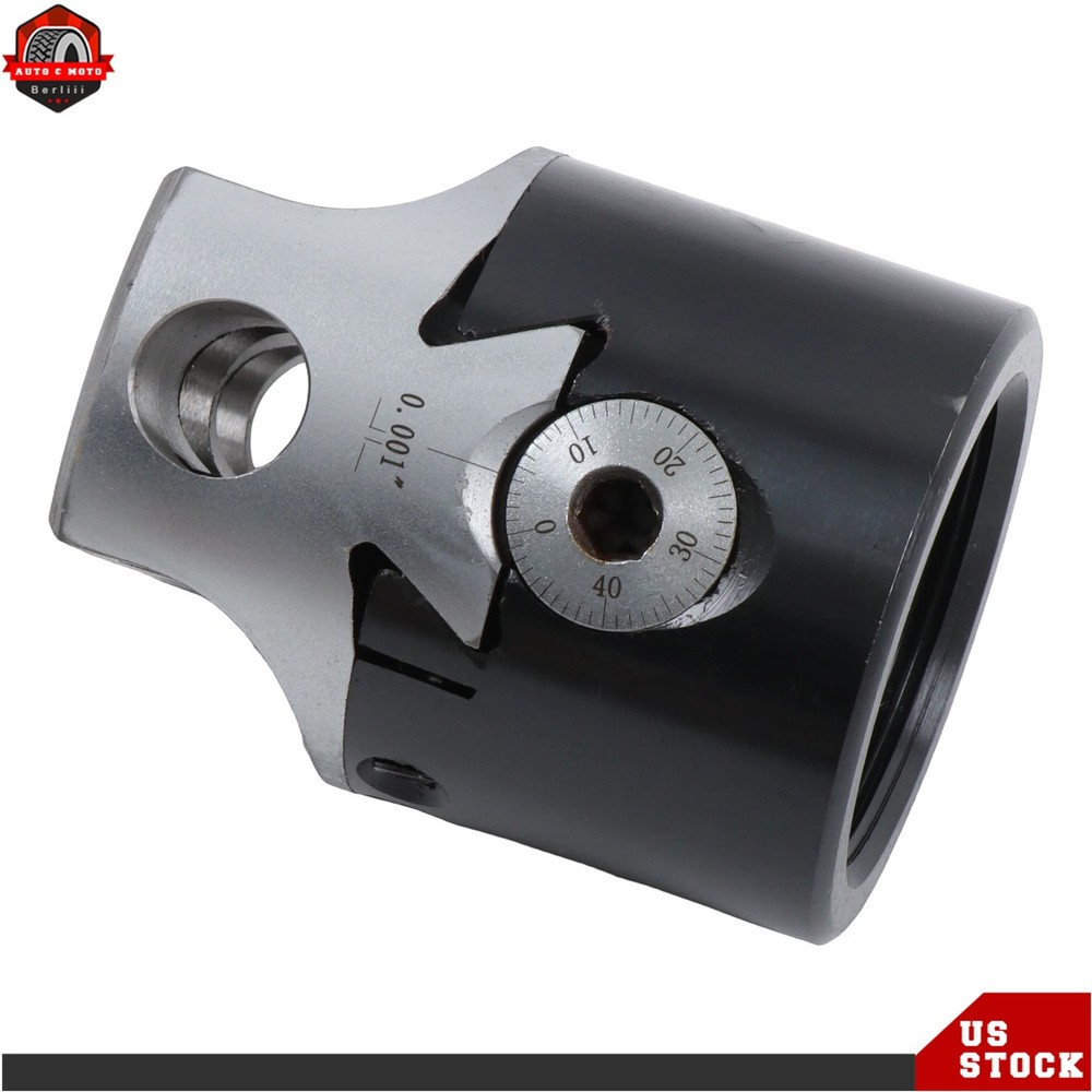 2" High Precision Threaded Boring Head 1-1/2-18" Thread Mount 1/2" Hole Size