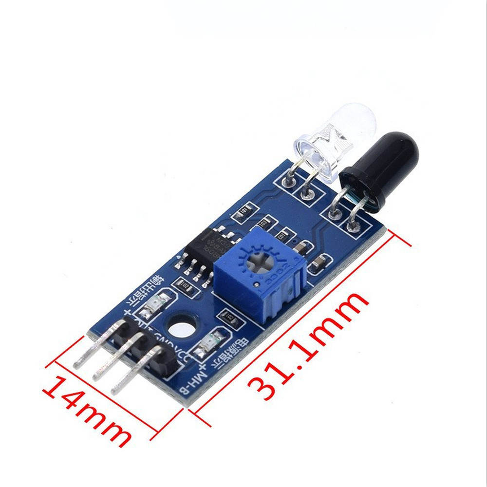 Infrared Obstacle Detection Sensor Module 2cm to 30cm Range for Arduino