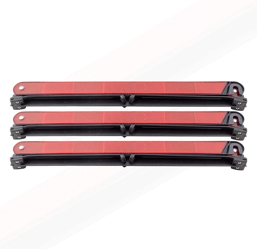 3Pcs Triangle Warning Frame Triangle Reflector Safety Triangle Emergency Warning