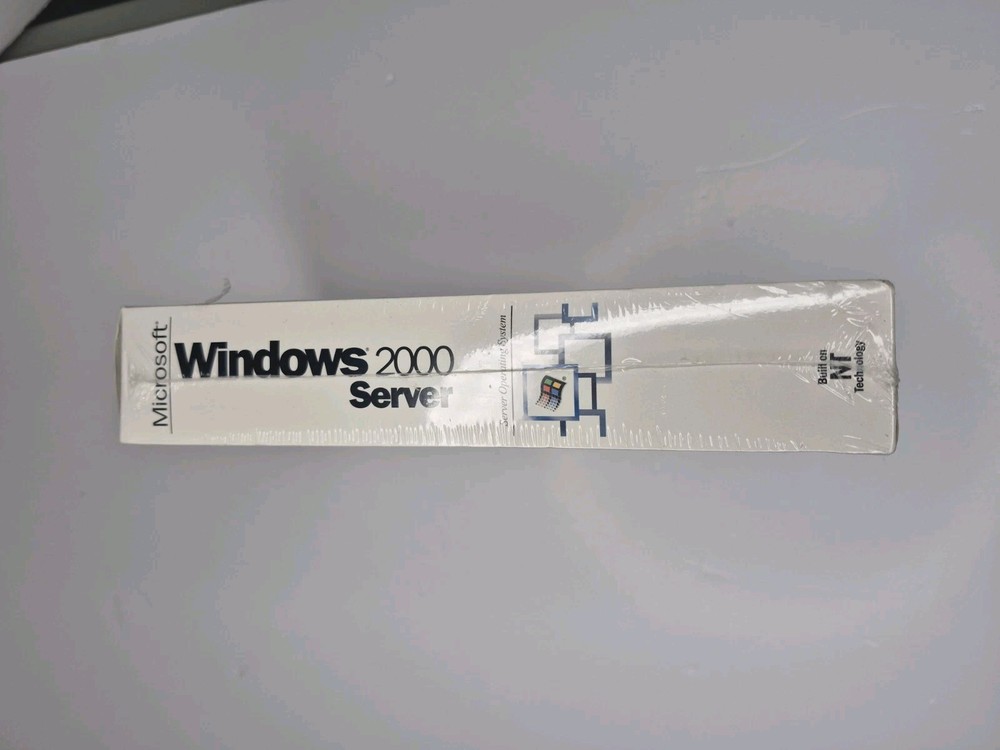 Microsoft Windows 2000 Server Includes 5 Client Access Licenses _ Retail Product