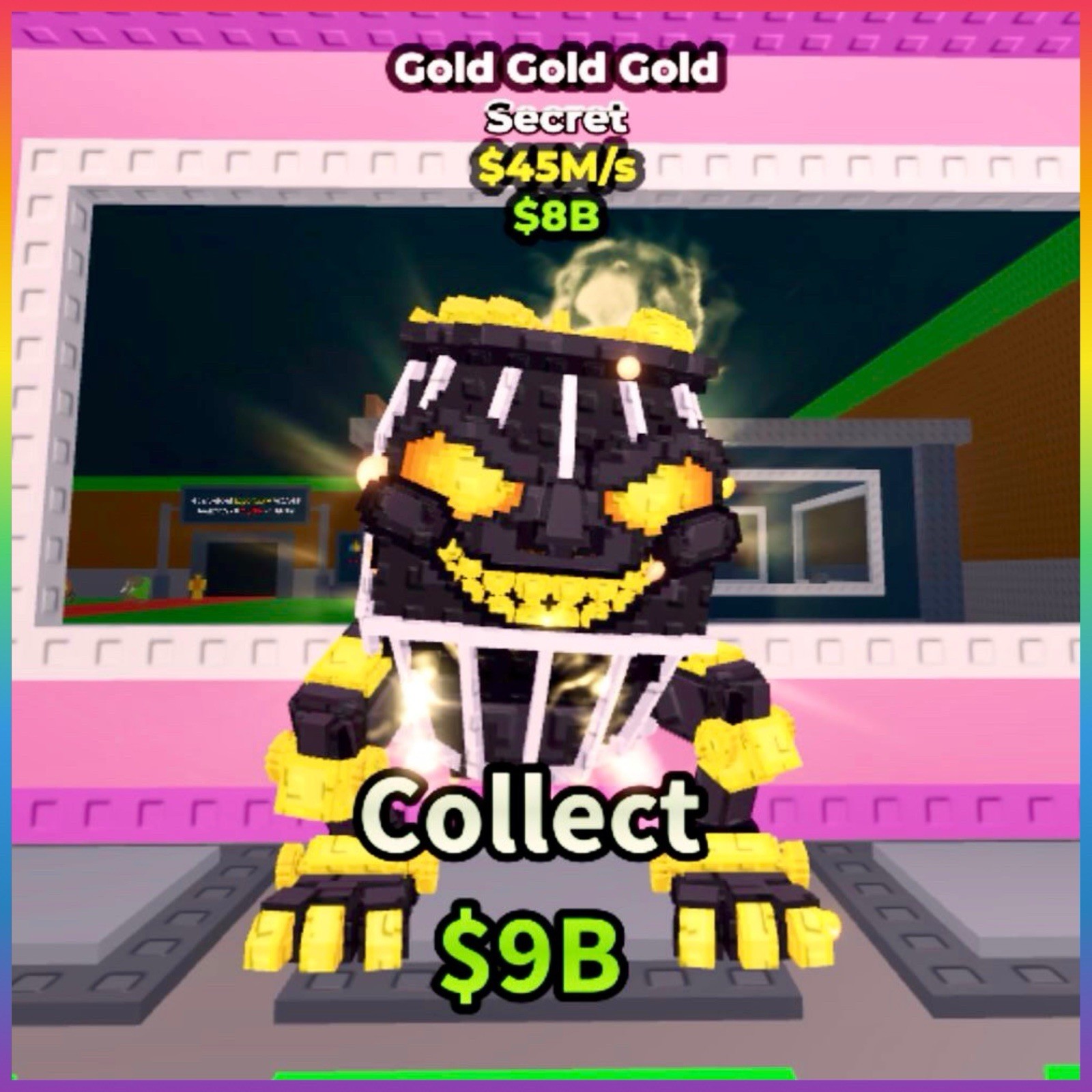Gold Gold Gold / 🍀 ULTRA RARE  ✅  Steal a Brainrot🔥ROBLOX