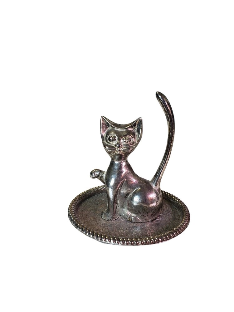 Vintage Kitty Cat Ring Holder