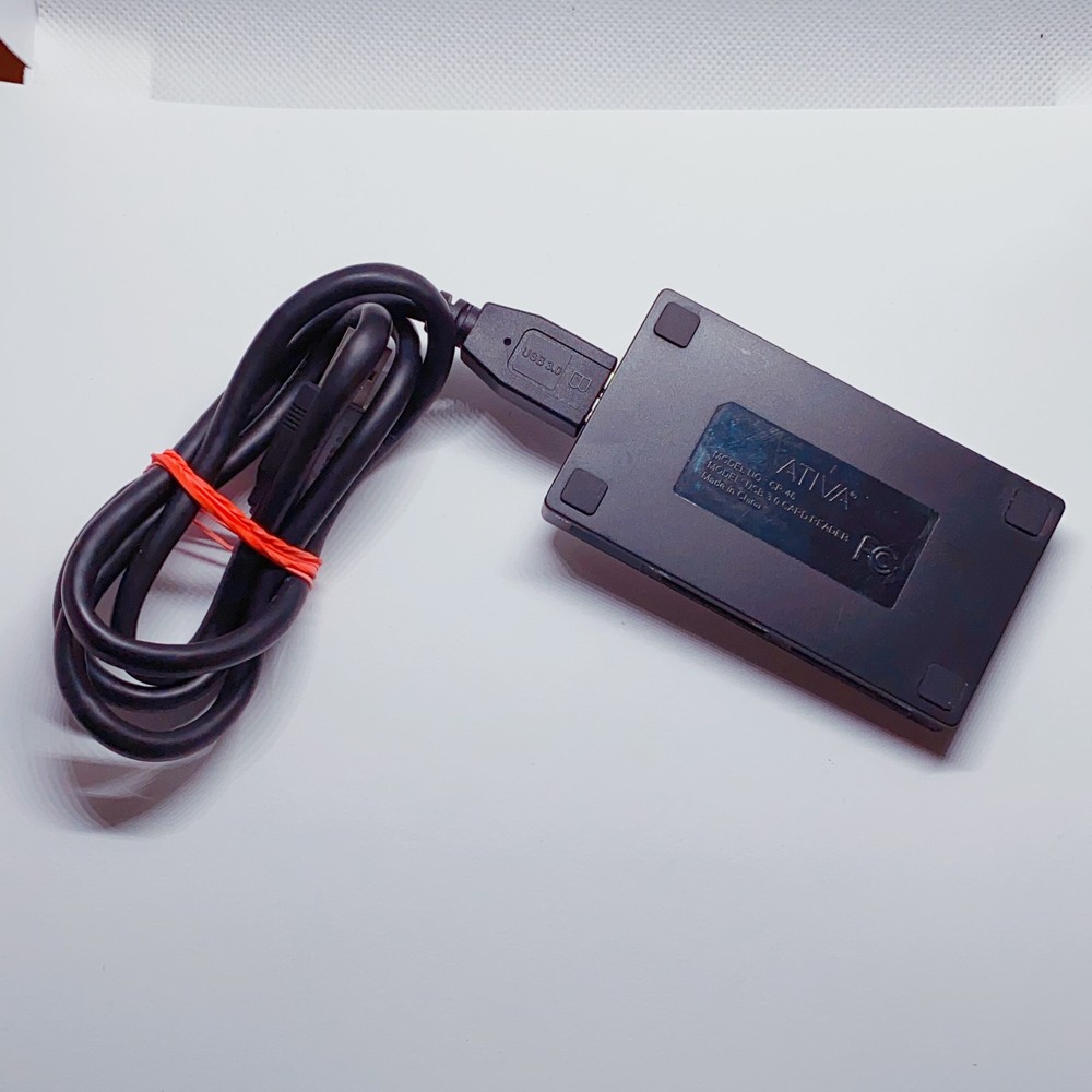 Ativa CR-46 USB 3.0 Multi Card Reader with CompactFlash SD Memory Stick Support