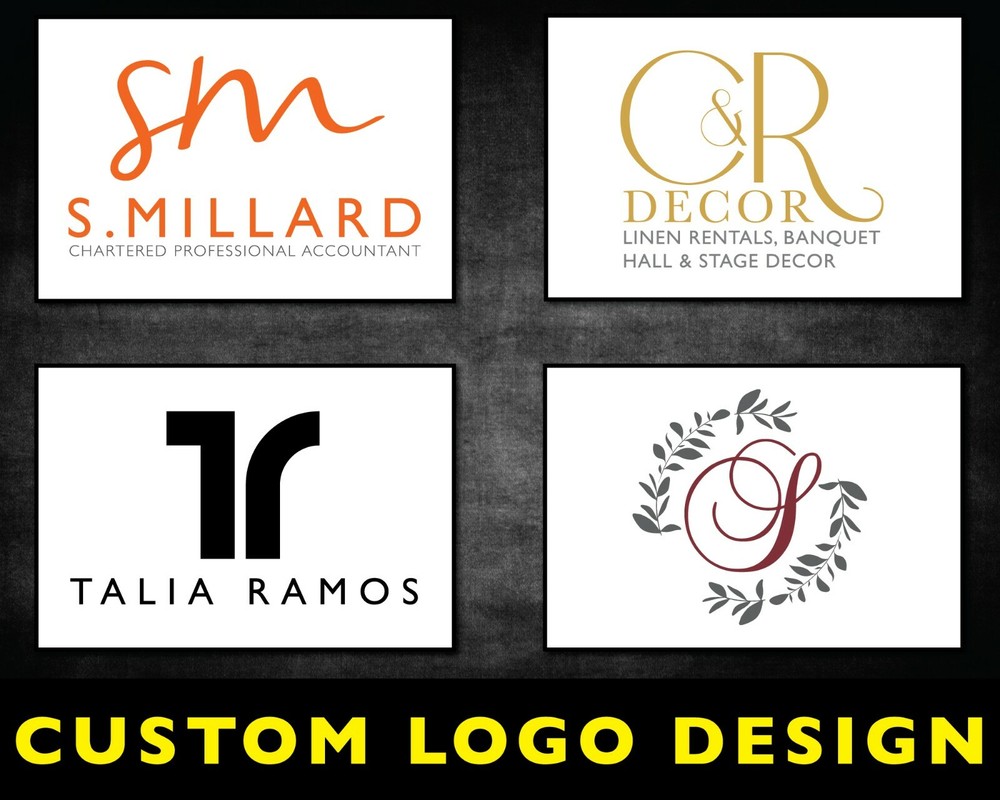 Custom Logo Design Service | Professional Designer | Custom Design | Branding