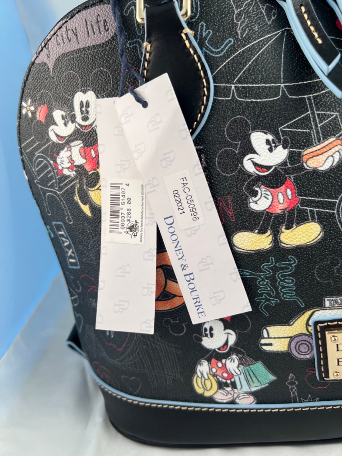 NWT Dooney Bourke Disney (New York) handbags