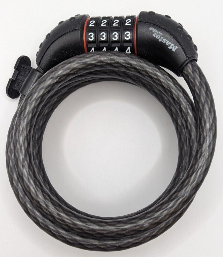 Master Lock 4-Digit Combination Coil Lock