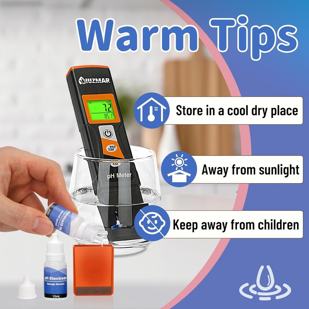 pH Calibration Solution pH7.00/4.00/10.01 50 mL Each, with Probe Storage...