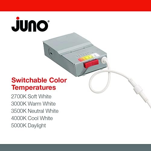 LED Recessed Lights 6" Round Wafer - Ultra Thin Trim - Six Pack