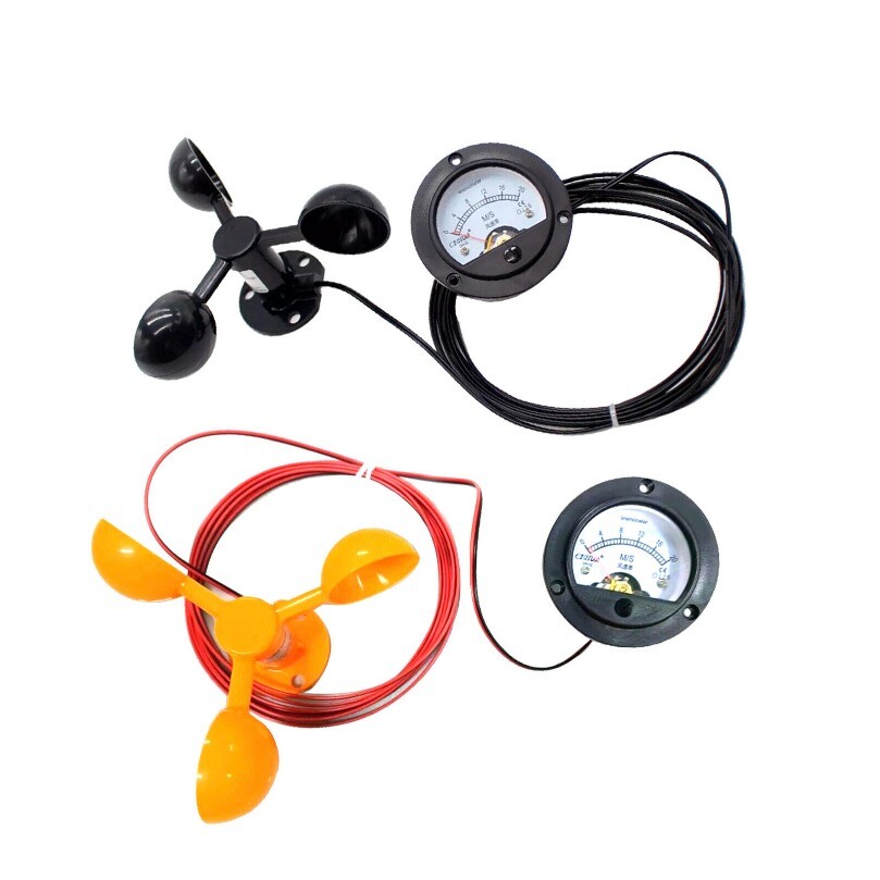 Unpowered Anemometer Self-Generating Wind Speed Sensor&Display for Tower Crane