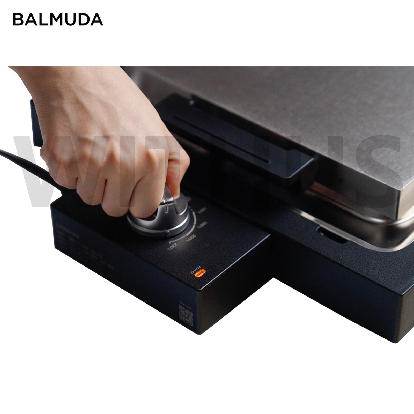 BALMUDA The Plate Pro Stainless Steel Hot Plate K10A-BK AC 220V/60Hz - Tracking