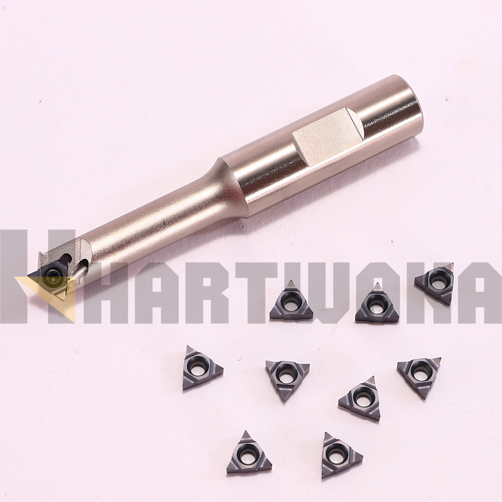 Indexable Thread Mill 1 Flute Internal Cooling Carbide For 60 Degrees 2.0-4.0