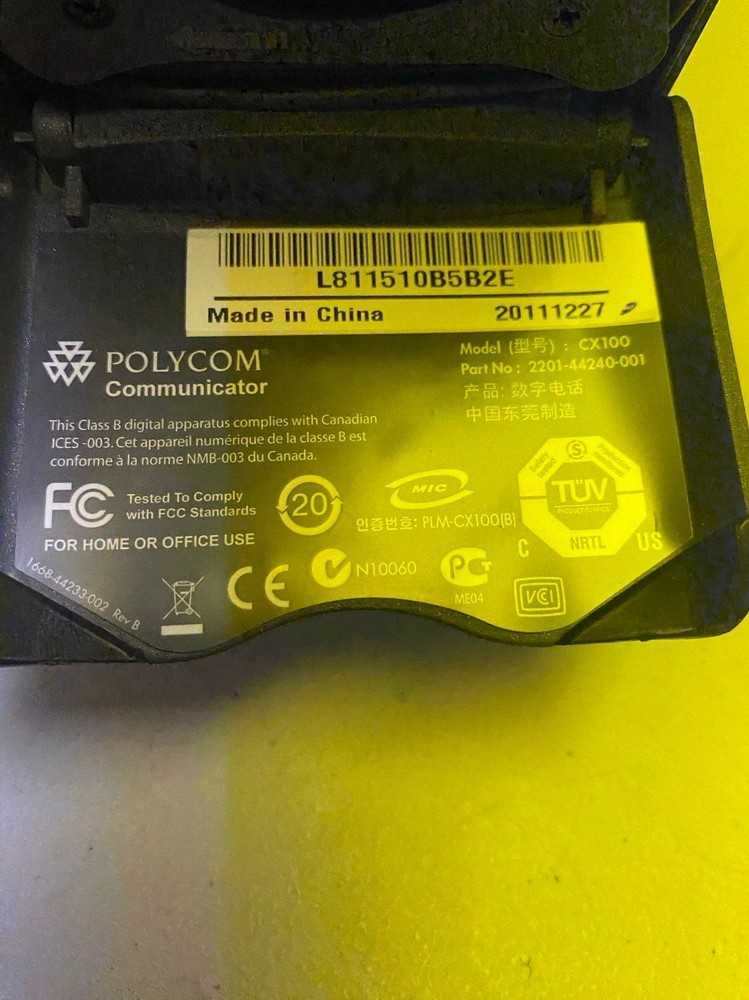 Polycom CX100 USB Speaker Phone
