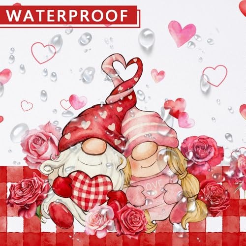 Valentine's Day Rectangle 120" x 60" (Rectangular) Valentines Tablecloth