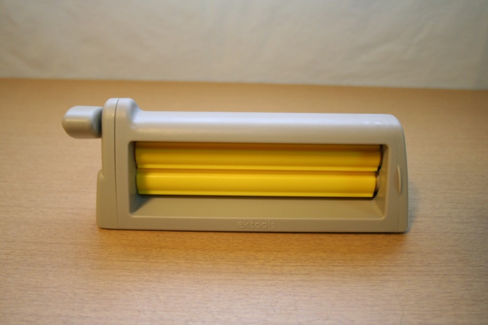 EK Tools Paper Crimper Machine with 2 Small and 2 Large Rollers