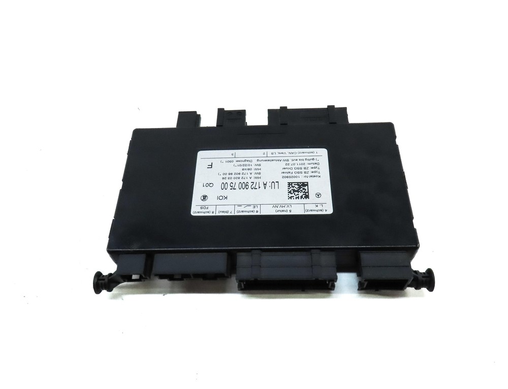 2012 MERCEDES C CLASS (W204) FRONT LEFT DRIVER SEAT MEMORY CONTROL MODULE