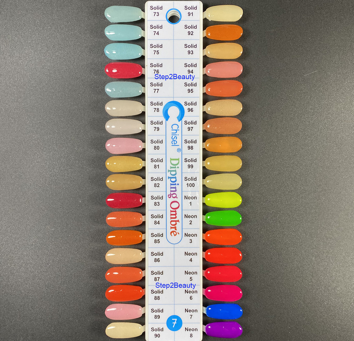 Chisel Nail Art 2 in 1 Acrylic & Dipping Powder 2 Oz - Glow 8