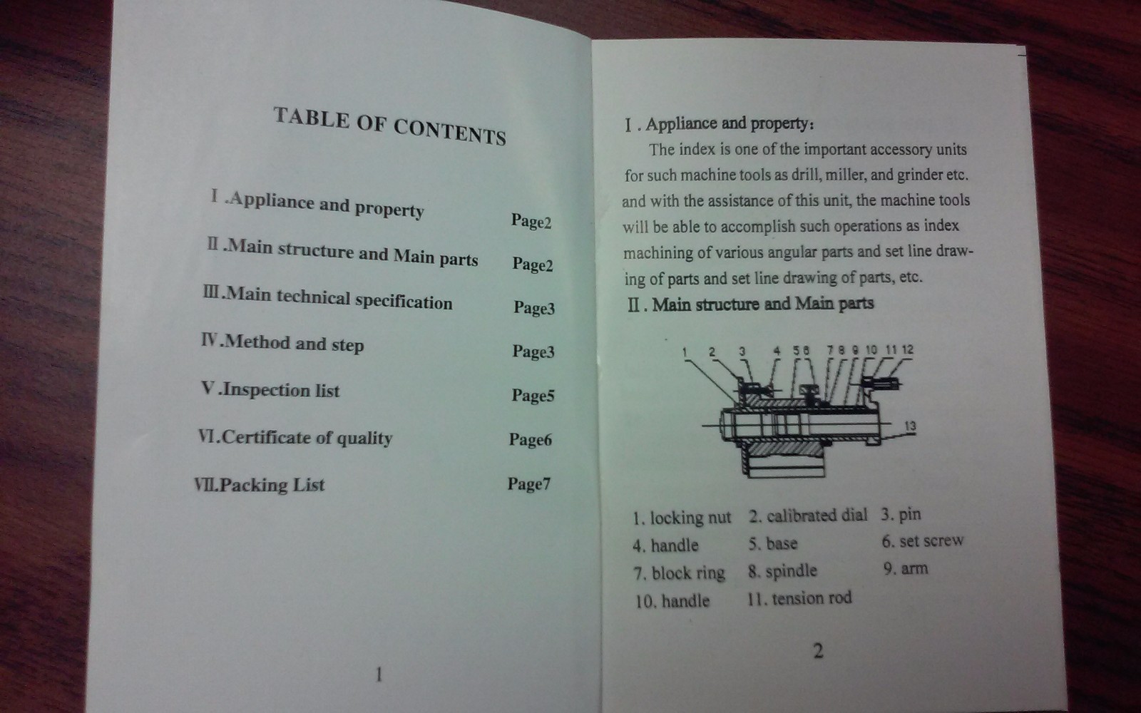 Tailstock only for 5C Spin Index Fixture #835-TSK shipping USA--new