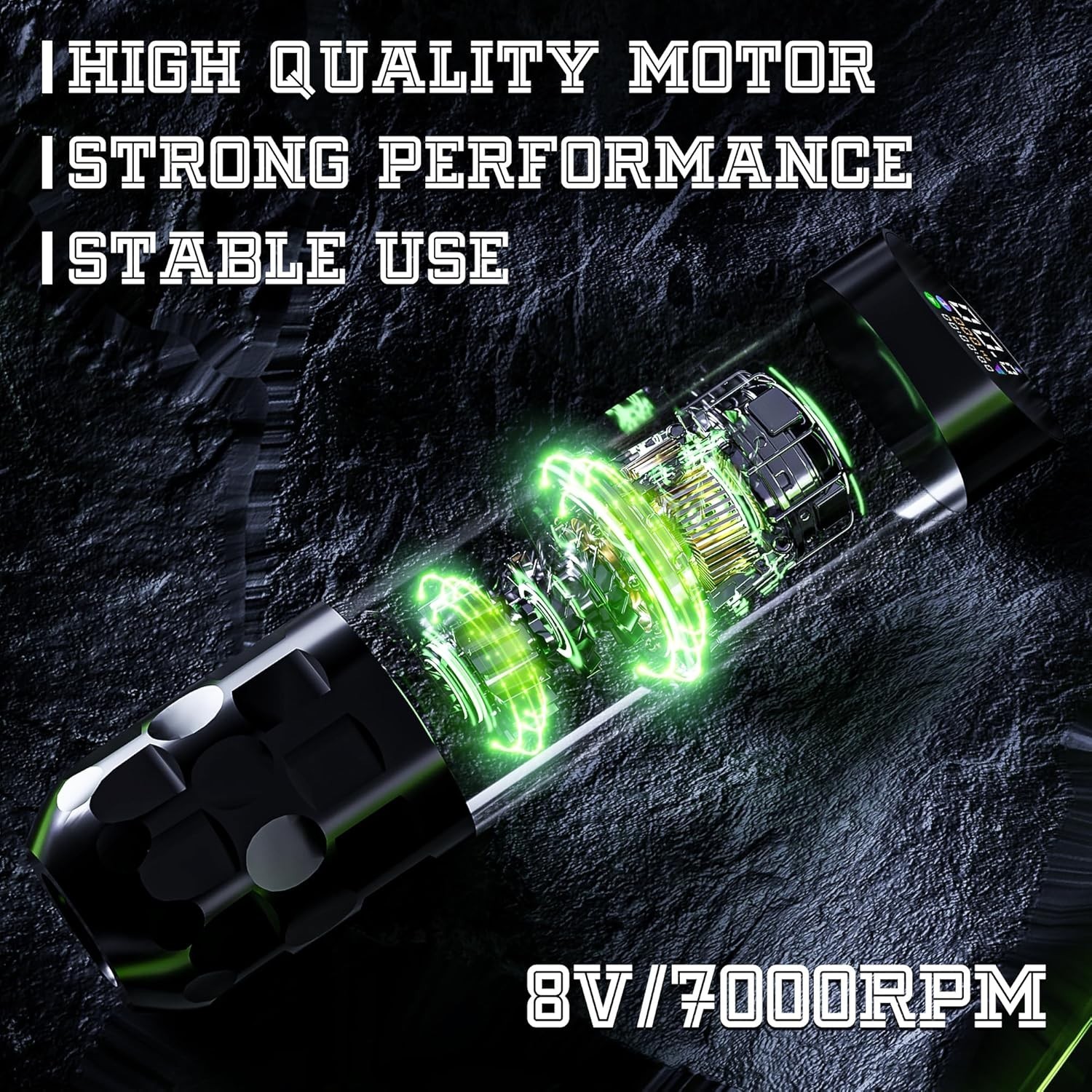 Wireless Tattoo Kit Complete for Beginners Pen Machine with Power Supply Needles