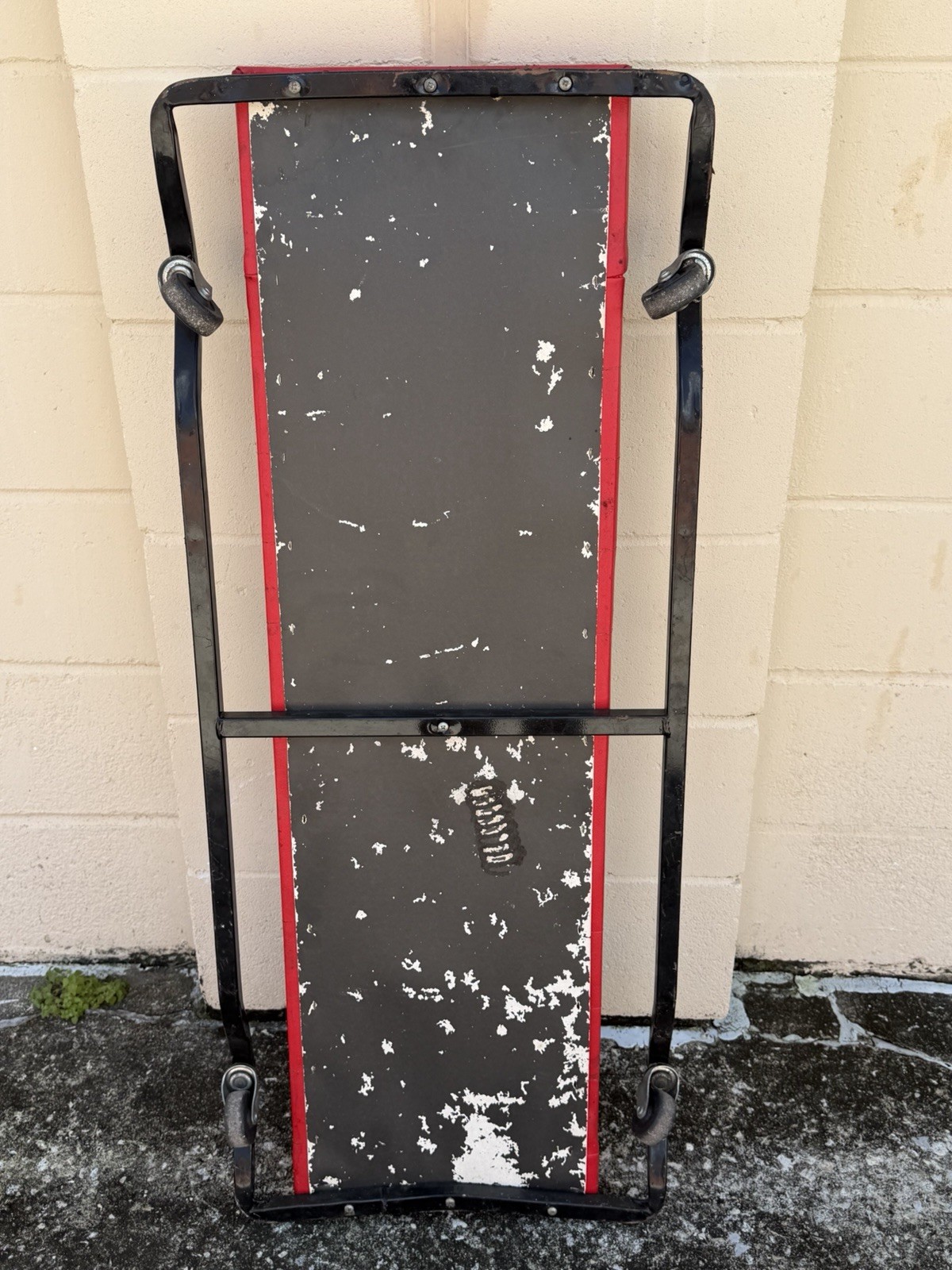 Lisle Jeepers Creeper 96032 Fully Padded Red 42” Low Profile