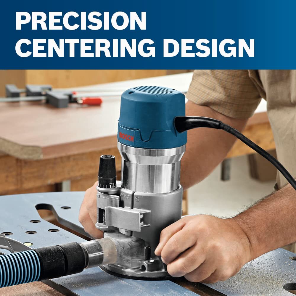 BOSCH 1617EVS 2.25 Horesepower Electronic Fixed-Base Router with a Variable