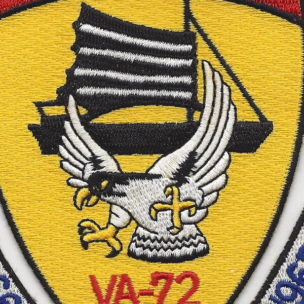 VA-72 Attack Squadron Seventy Two Vietnam 1966-1967 Patch