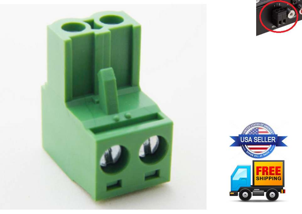 2-Pin Speaker / Power Plug MiniDSP Amplifier Equalizer Line Drive