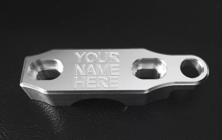 PENN International 20 30 50 70 Reel Clamp Anodized Aluminum Fishing Engraved