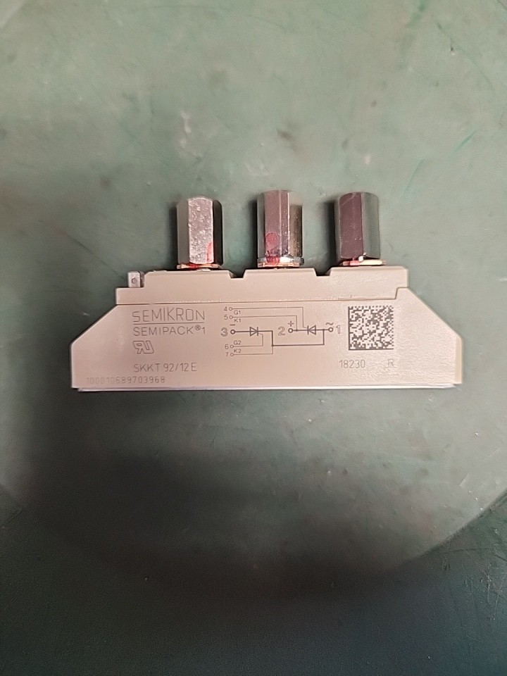 Semikron SKKT 92/12E Semipack Thyristor Module (working good)