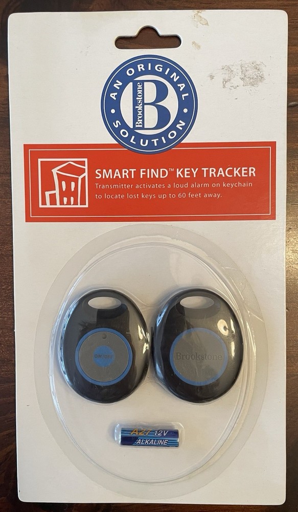 Brookstone SMART FIND Key Tracker - NEW IN ORIGINAL PACKAGING
