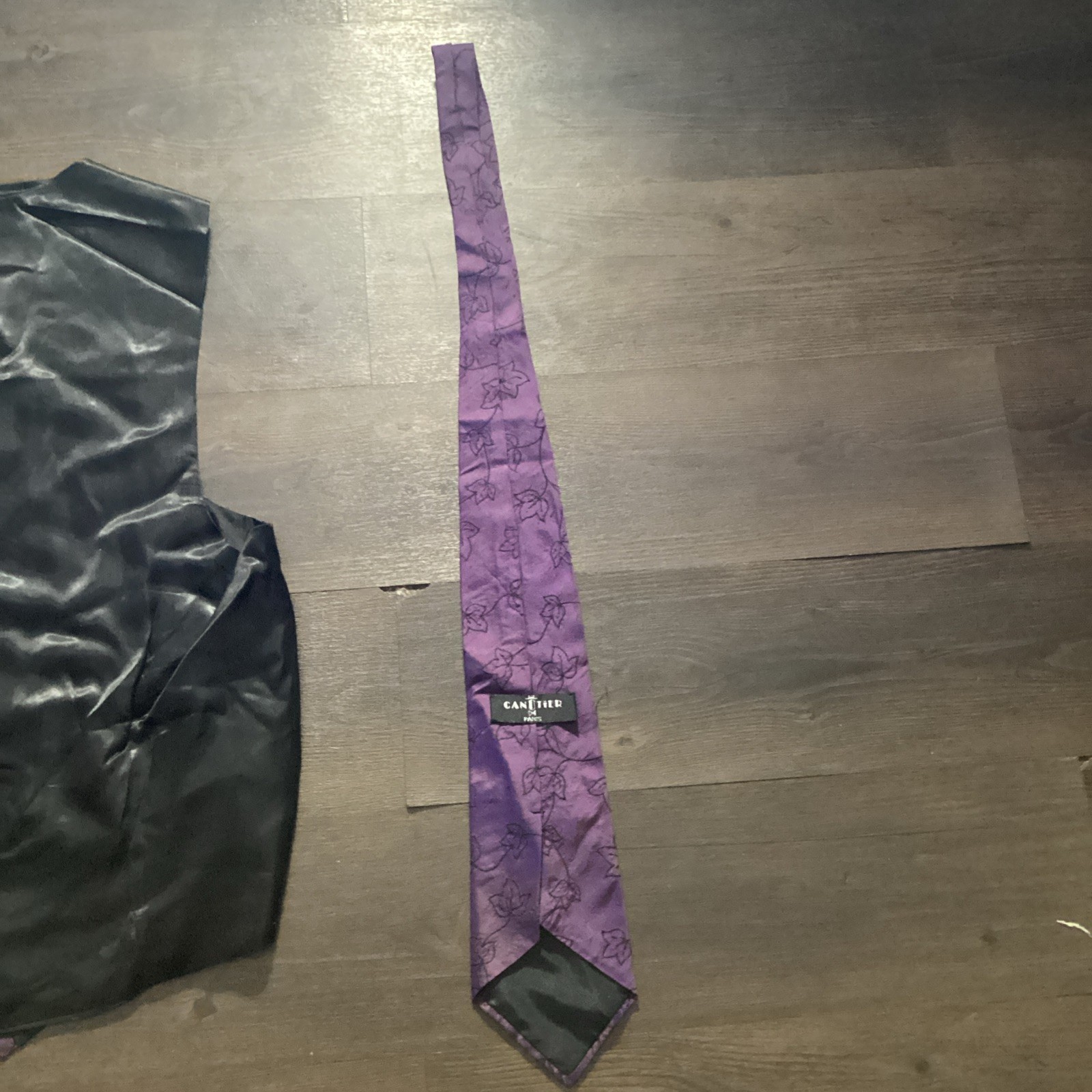 Canotier Mens Vest & Tie Size One Size