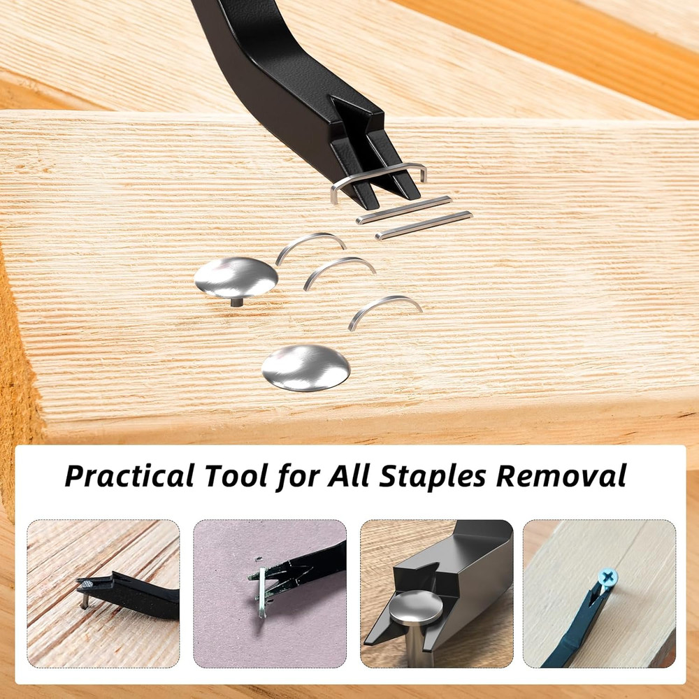 Heavy Duty Staple Remover ToolUpholstery Stapler Puller Lifter Tack Puller Nai