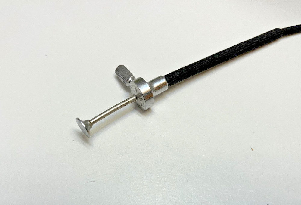 Leitz 10” Camera Shutter Release Lockable Trigger Cable with Button Cap