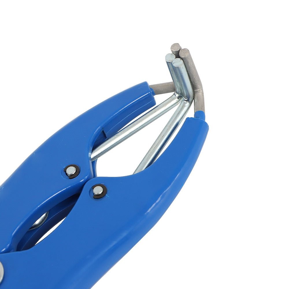 Elastrator Castration Plier W/ 100 Green Rubber Rings Applicator Castrator Ring