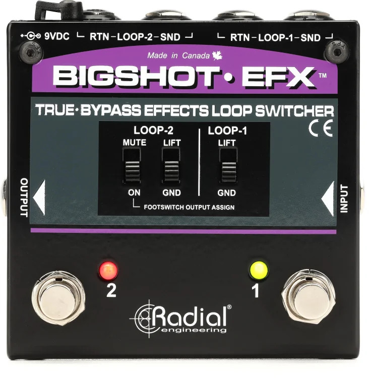 Radial BigShot EFX Effects Loop Switcher