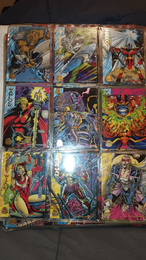 marvel universe cards 1994 complete set