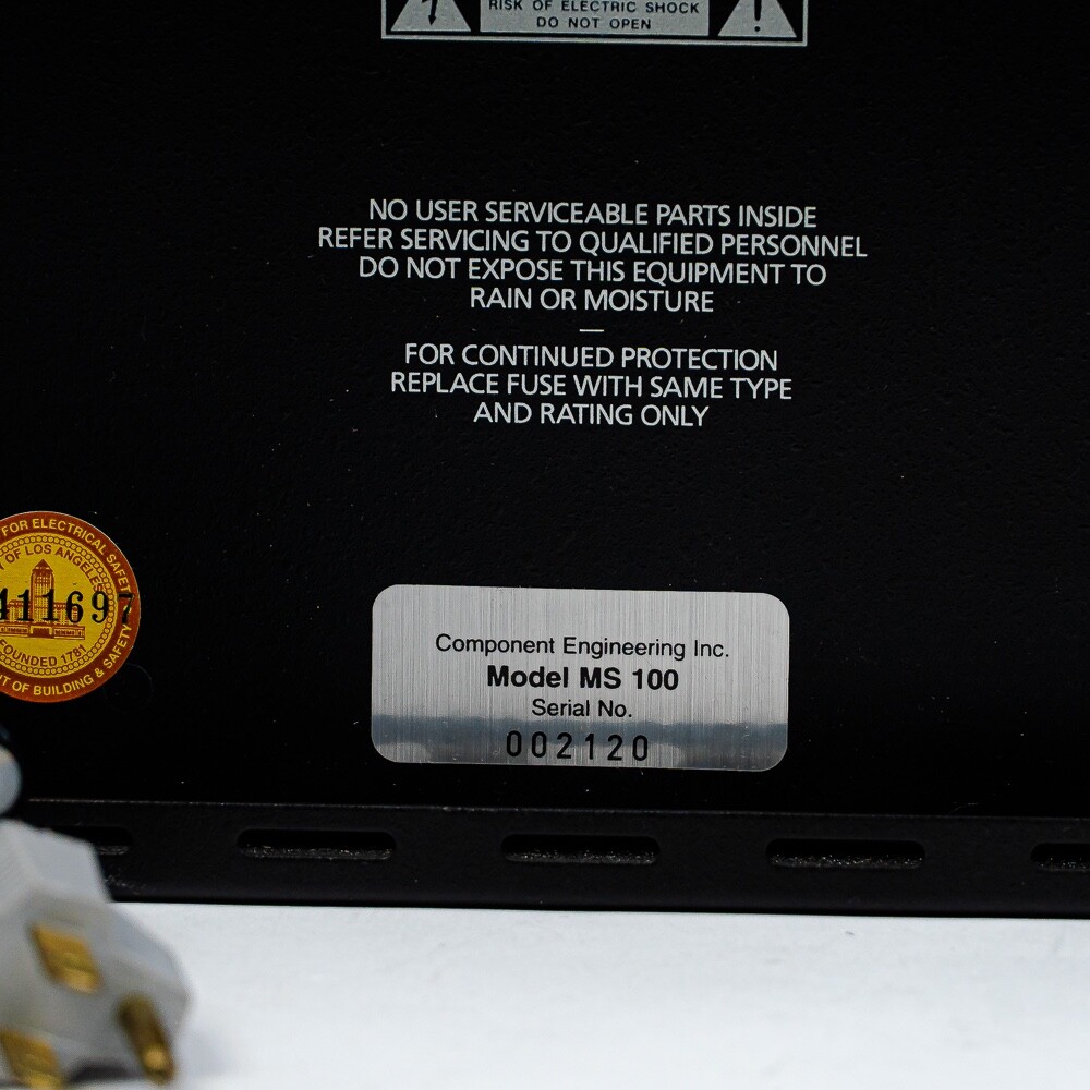 Component Engineering MS-100 Booth Monitor Amplifier
