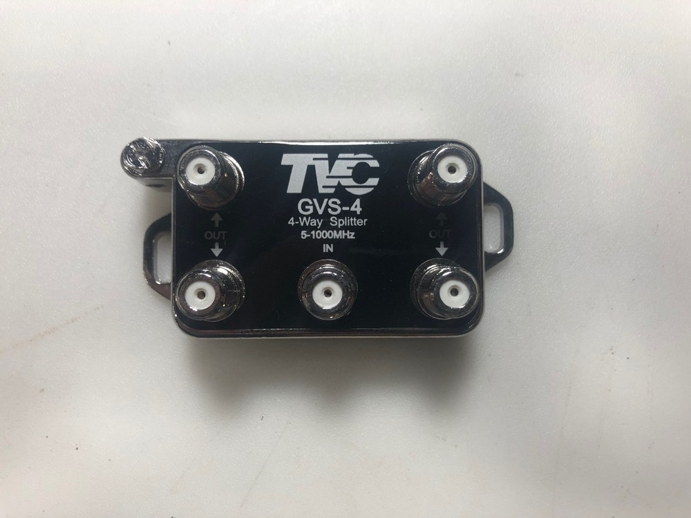 TVC GVS-4 Vertical 4 Way Splitter