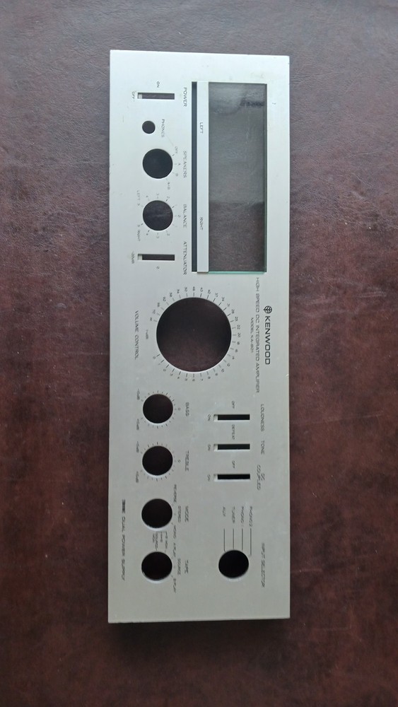 Kenwood KA-801 Faceplate