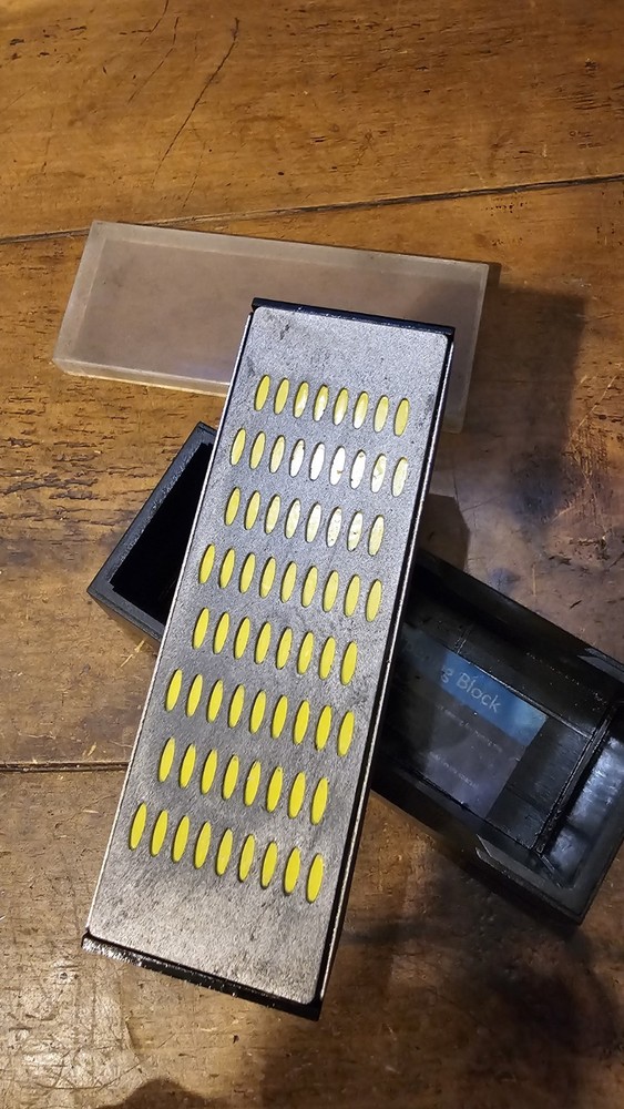 Draper Honing Guide & Four-Sided Diamond Stone.