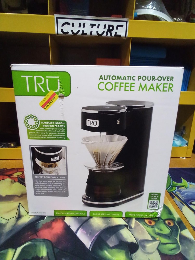 TRU Automatic Pour-Over Coffee Maker NEW