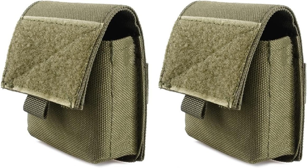 Durable Tactical Mini Belt Pouches - Multi-Purpose EDC Utility Storage 2-Pack