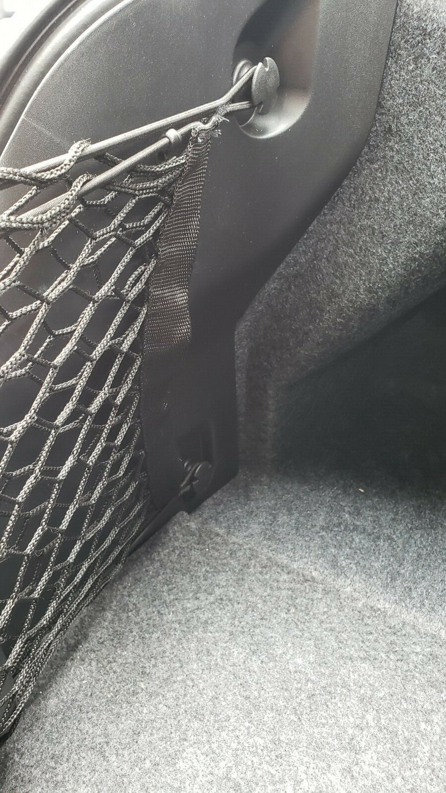 Rear Trunk Envelope Style Cargo Net for FORD MUSTANG 2015-2023 Brand New